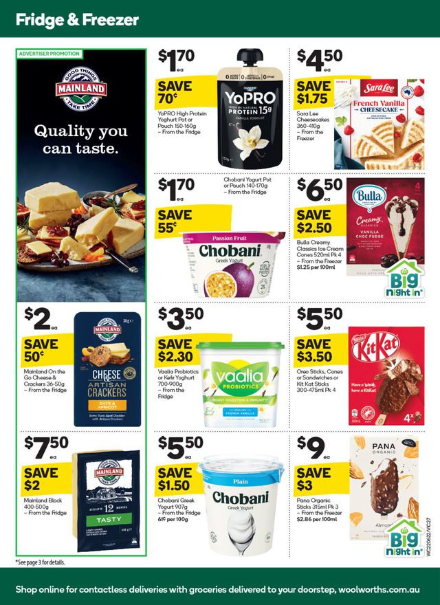 Woolworths Catalogue from 22/06/2022