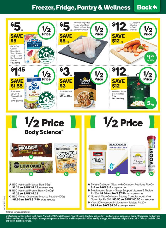 Woolworths Catalogue from 14/09/2022