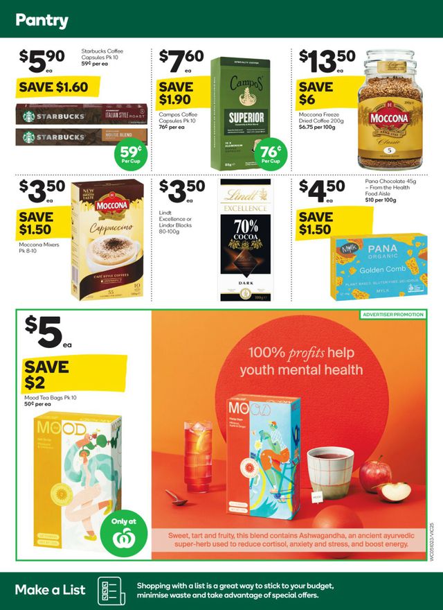 Woolworths Catalogue from 05/10/2022