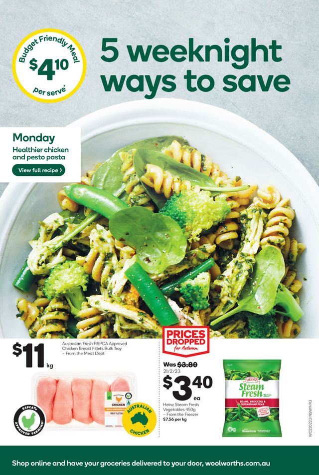 Woolworths Catalogue from 22/02/2023