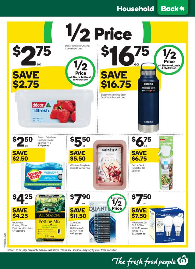 Woolworths Catalogue from 19/07/2023