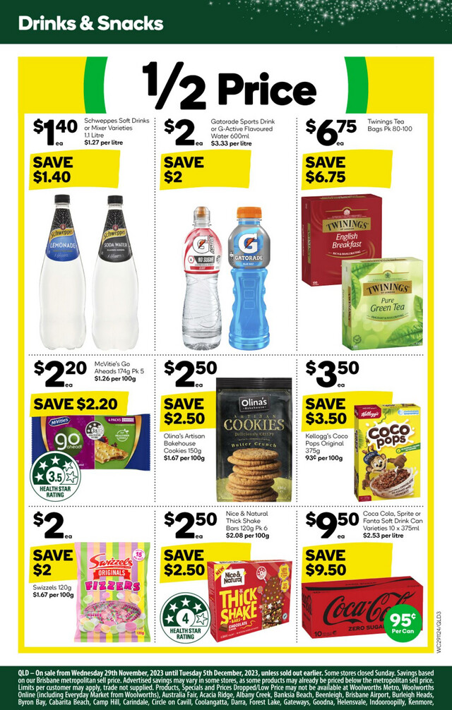 Woolworths Catalogue from 29/11/2023