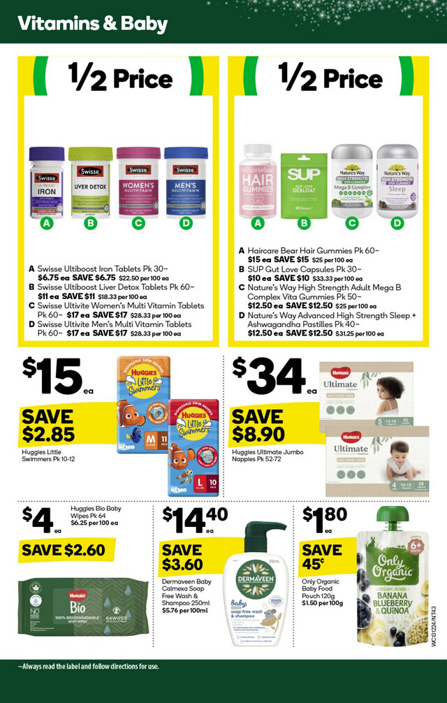 Woolworths Catalogue from 13/12/2023