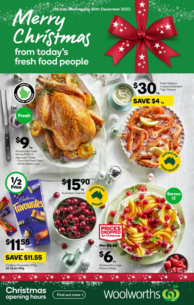 Woolworths Catalogue from 20/12/2023