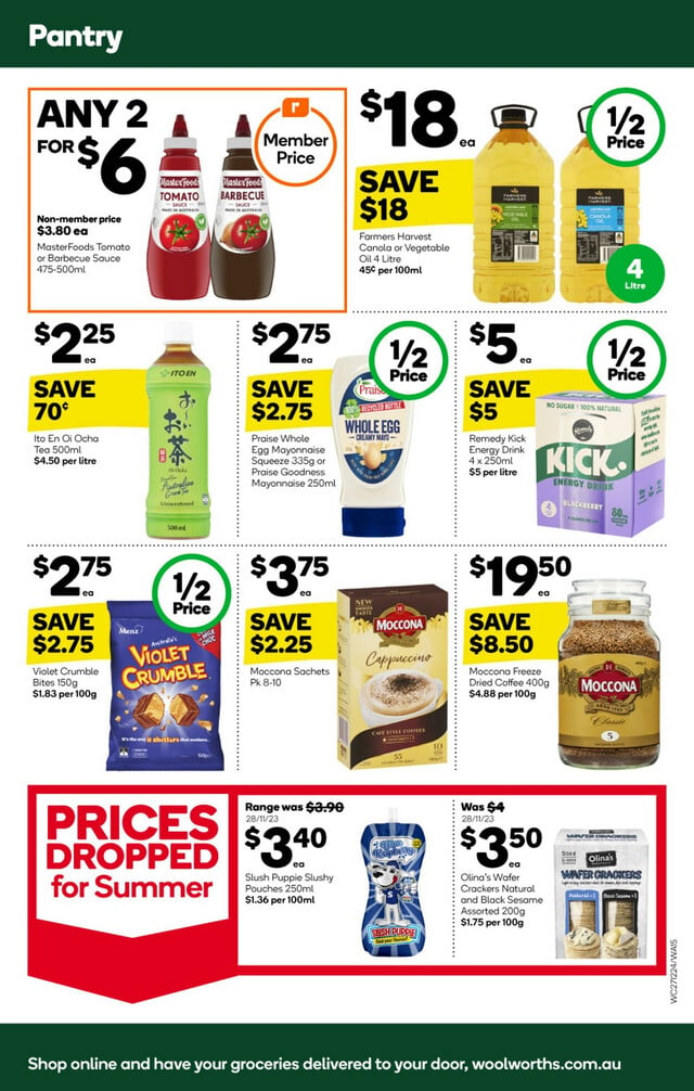 Woolworths Catalogue from 27/12/2023