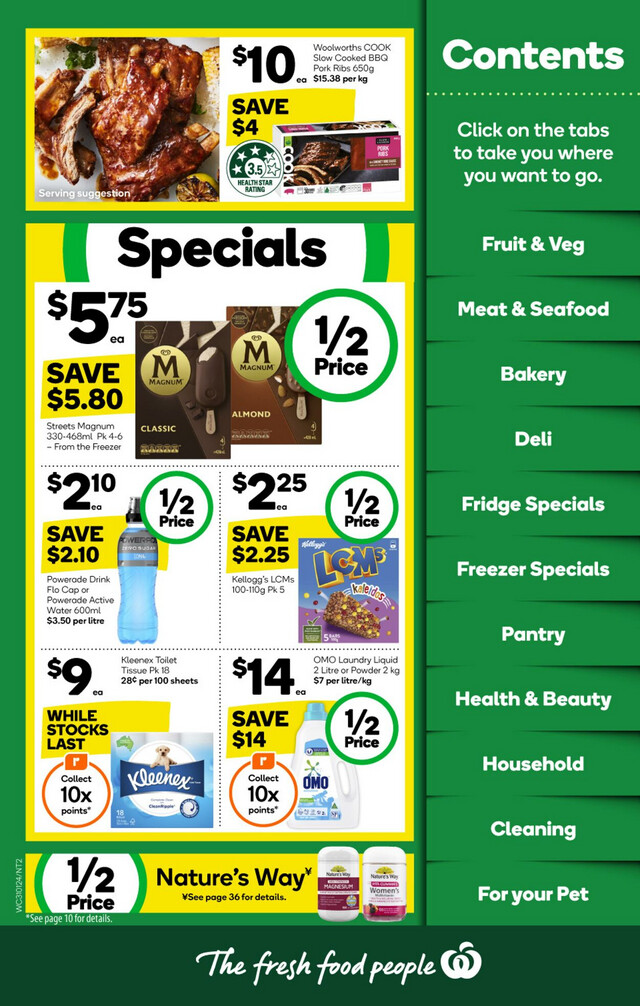 Woolworths Catalogue from 31/01/2024