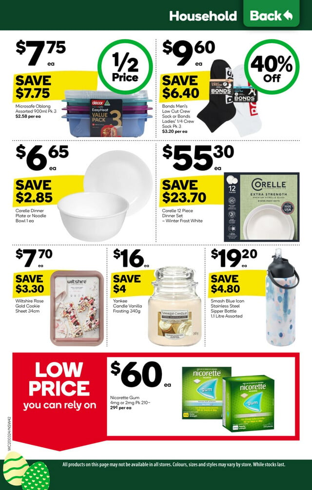 Woolworths Catalogue from 20/03/2024