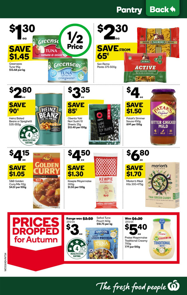 Woolworths Catalogue from 03/04/2024