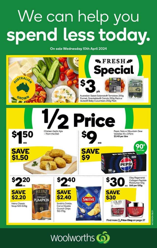 Woolworths Catalogue from 10/04/2024
