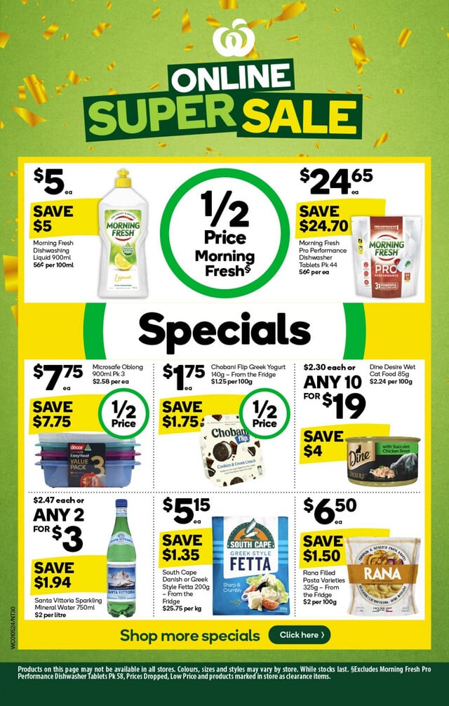 Woolworths Catalogue from 01/05/2024