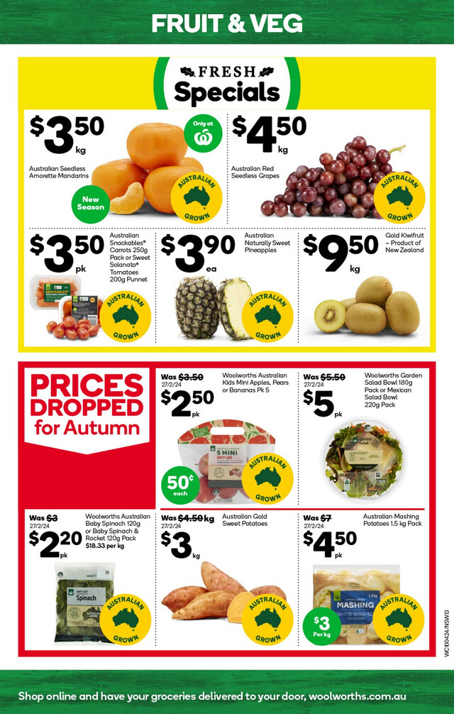 Woolworths Catalogue from 08/05/2024