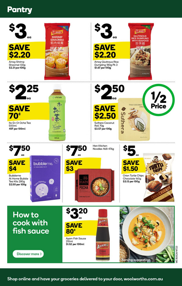 Woolworths Catalogue from 15/05/2024