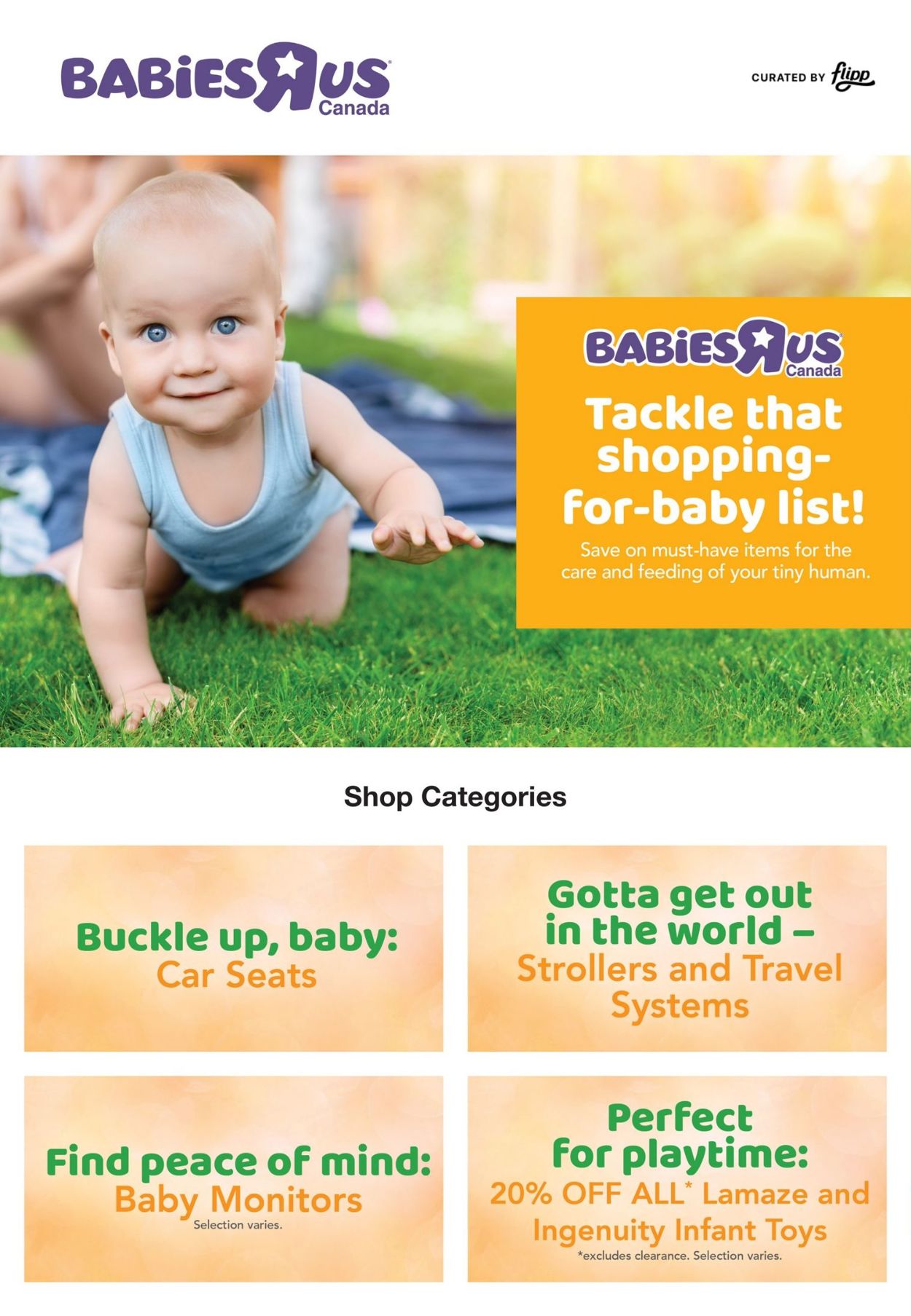 Babies''R''Us Flyer from 08/05/2021
