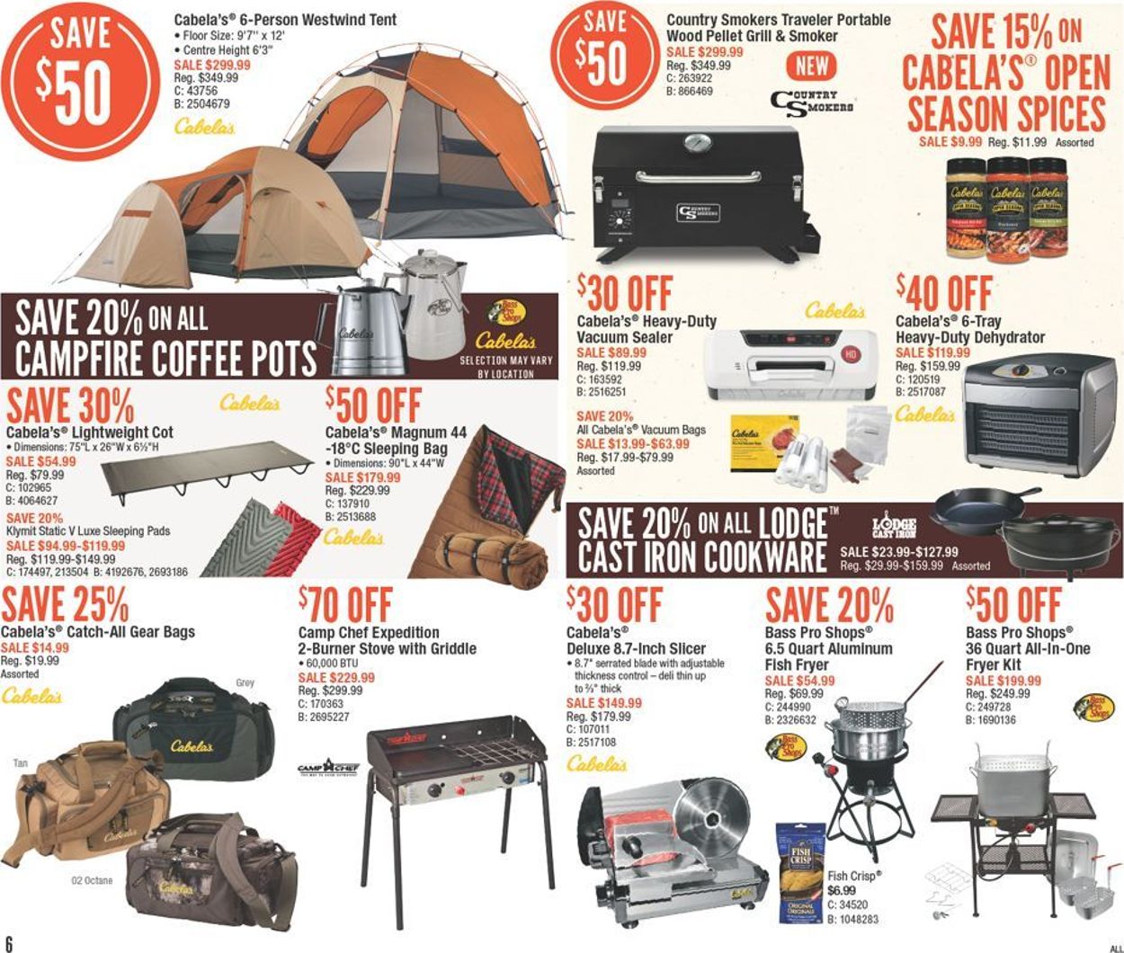 Bass Pro Flyer from 03/12/2020