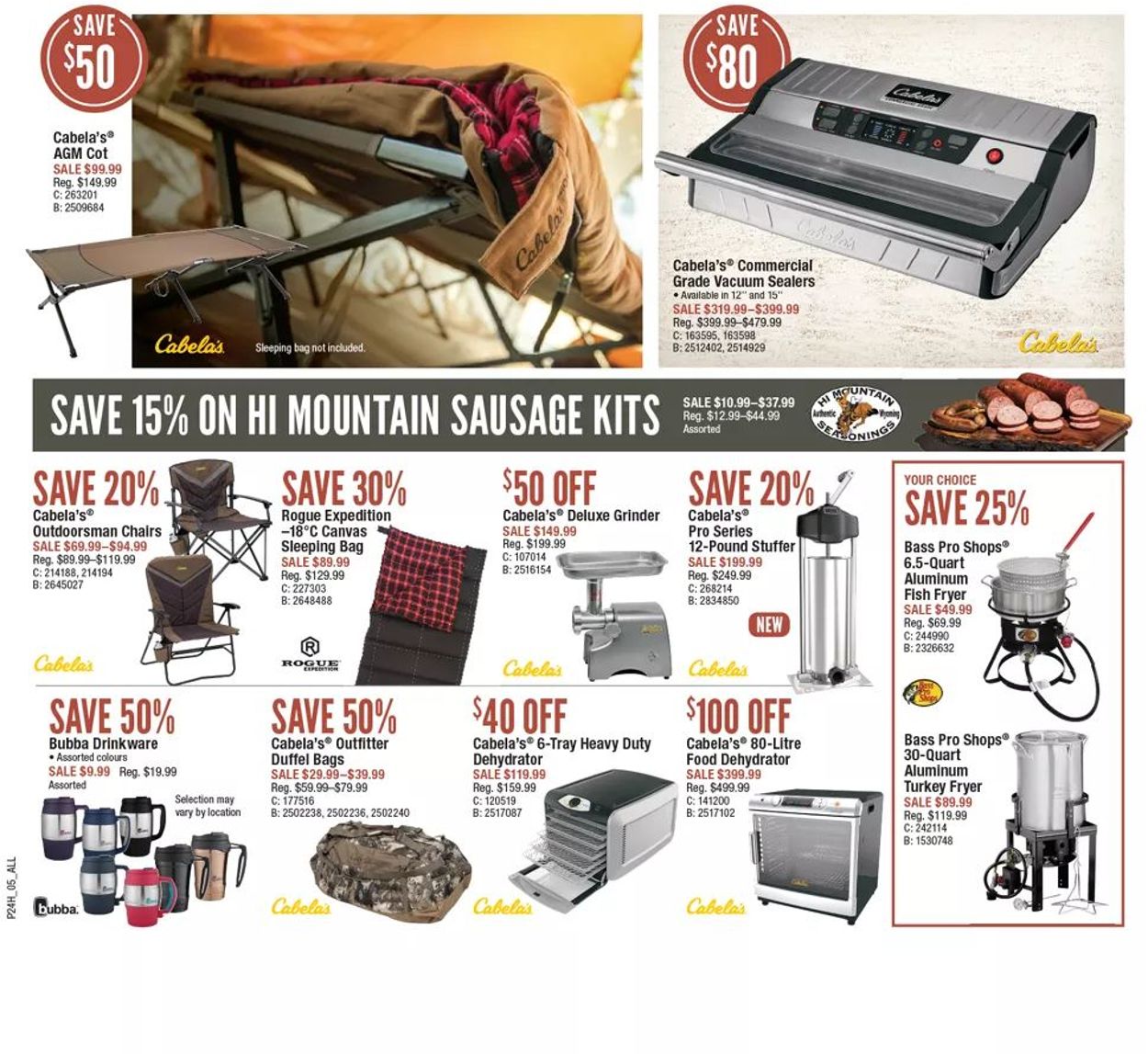 Bass Pro Flyer from 12/03/2020
