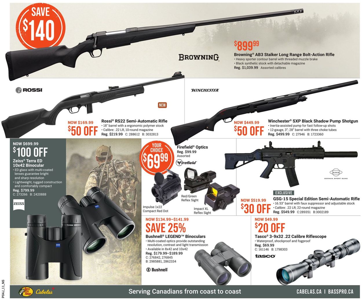 Bass Pro Flyer from 03/11/2021