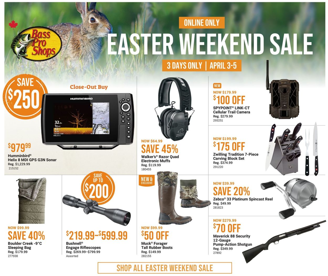 Bass Pro Flyer from 04/03/2021