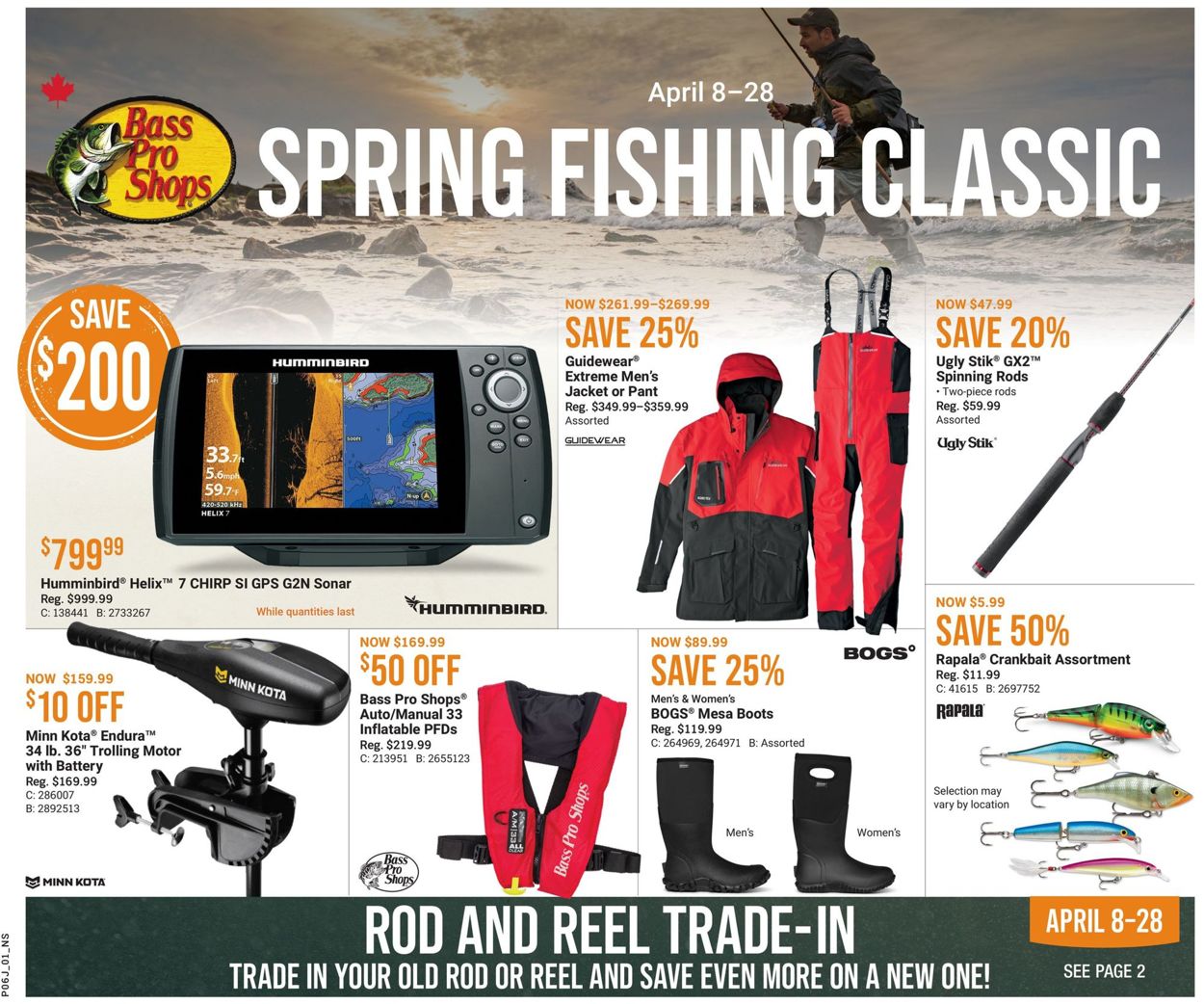 Bass Pro Flyer from 04/08/2021