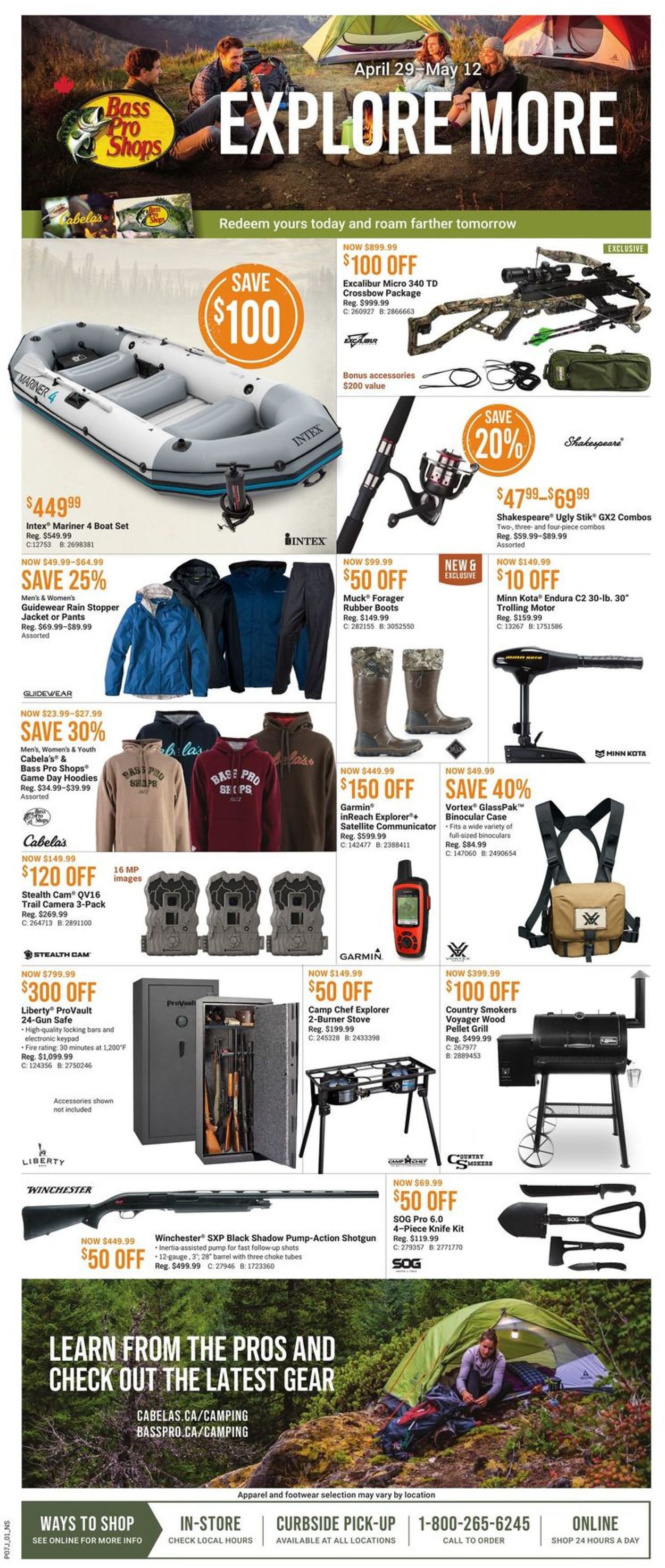 Bass Pro Flyer from 04/29/2021