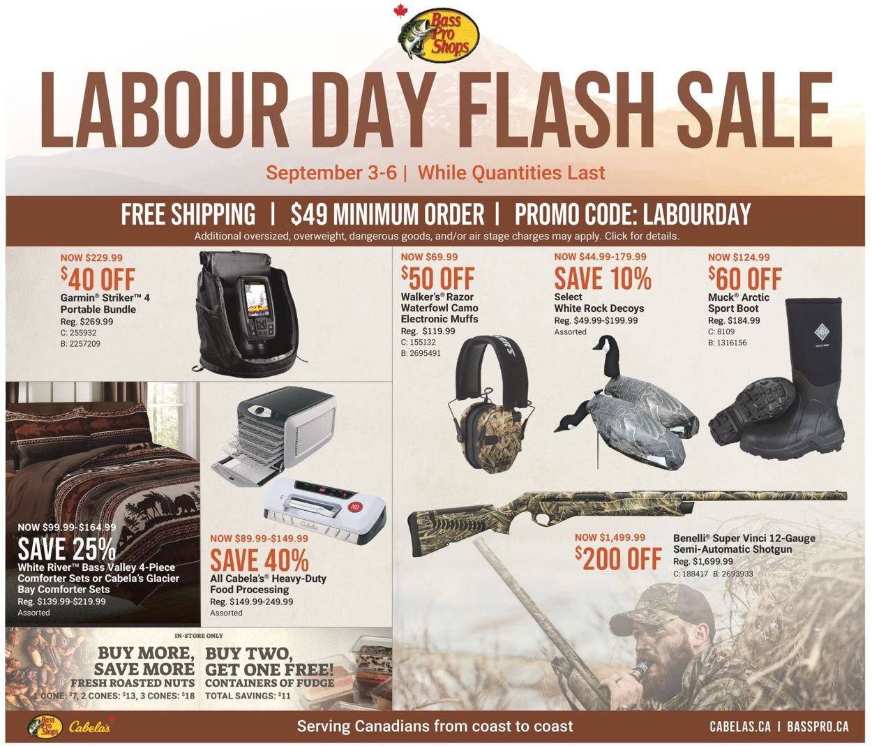 Bass Pro Flyer from 09/03/2021