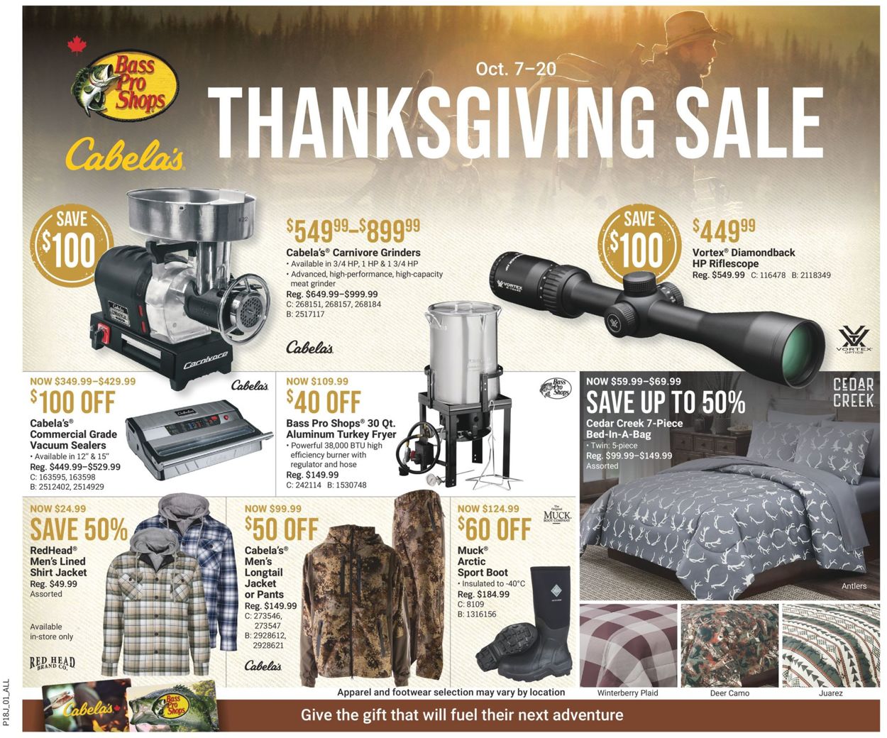 Bass Pro Flyer from 10/07/2021