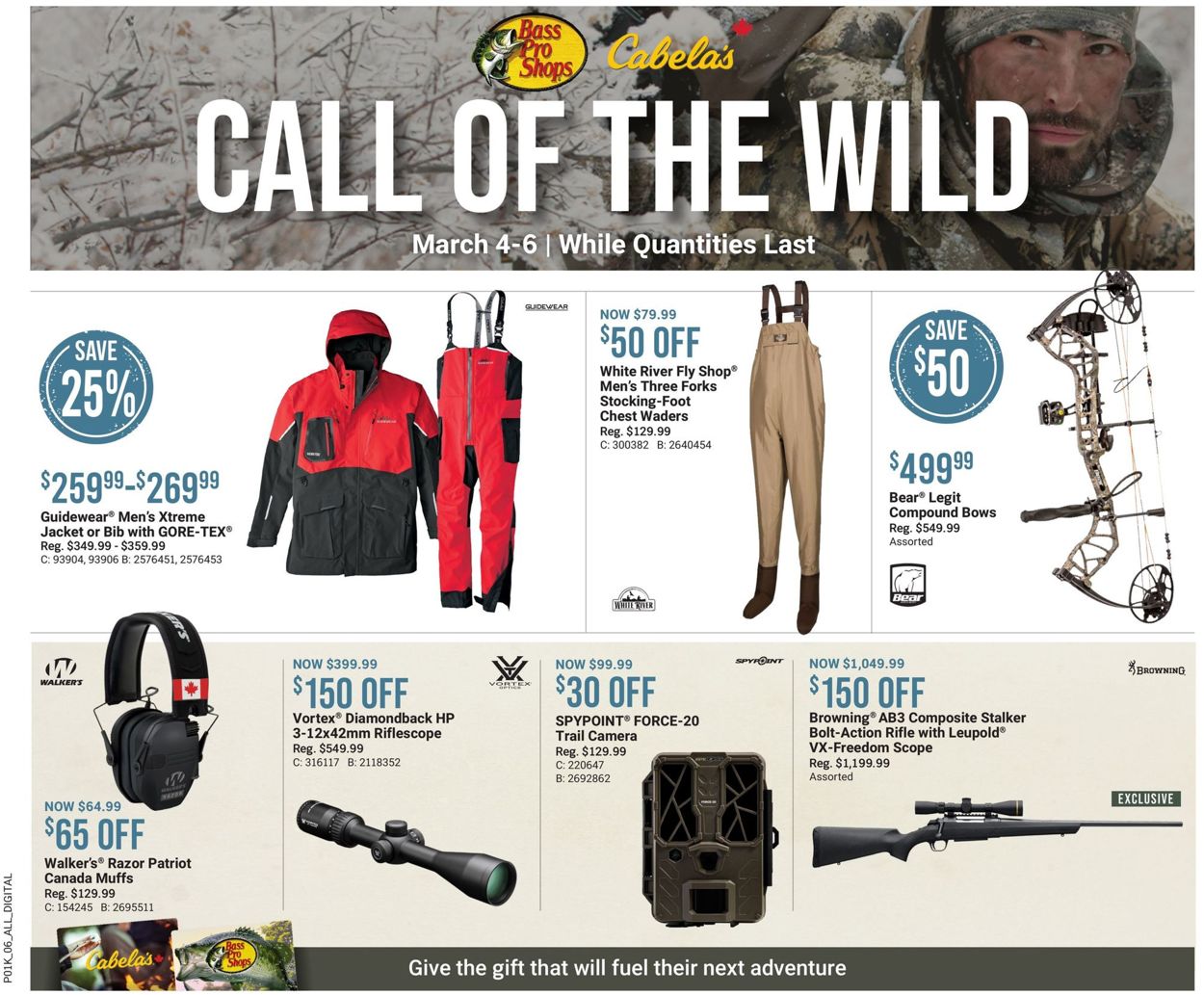 Bass Pro Flyer from 03/04/2022