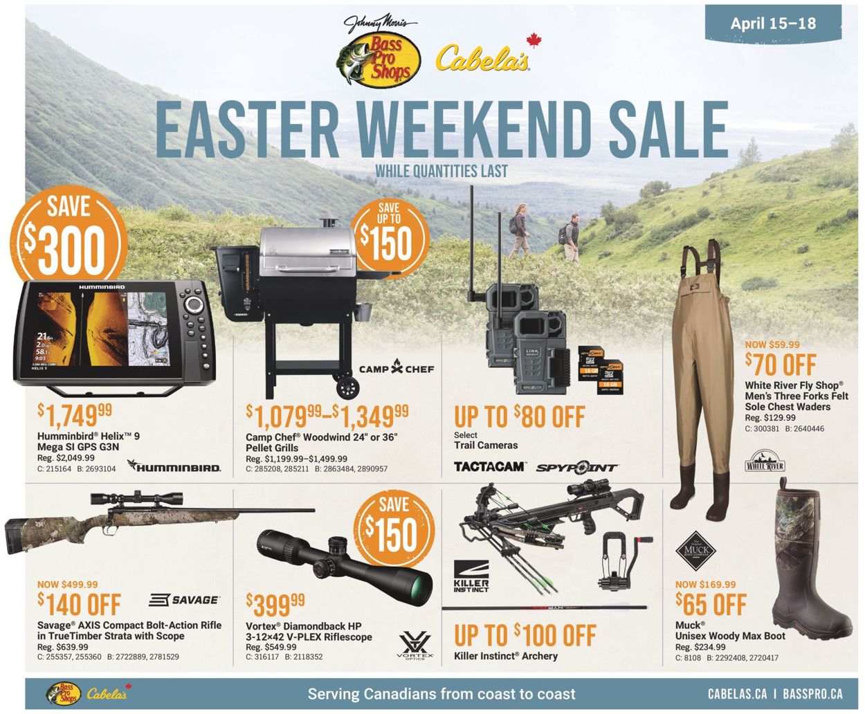 Bass Pro Flyer from 04/15/2022