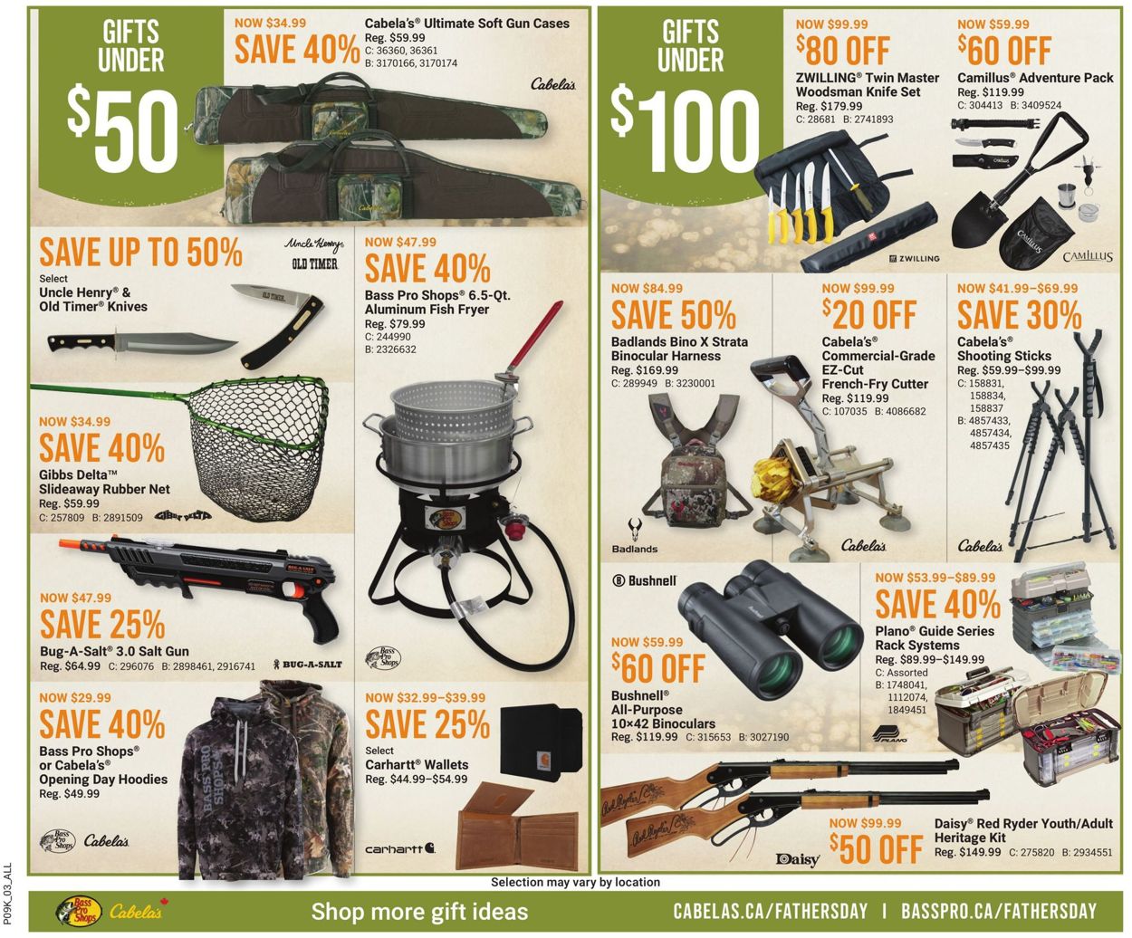 Bass Pro Flyer from 06/09/2022