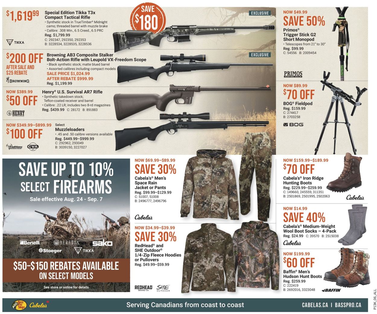 Bass Pro Flyer from 08/18/2022