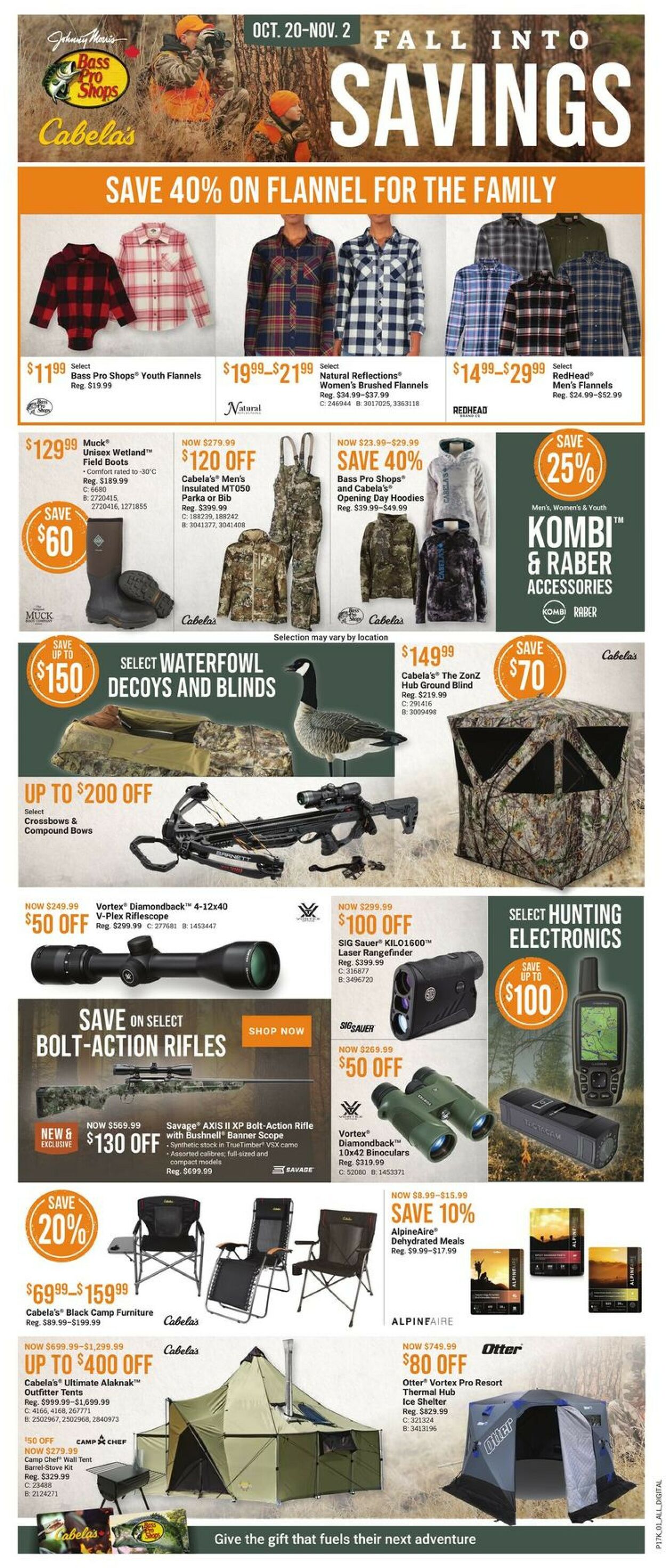 Bass Pro Flyer from 10/20/2022