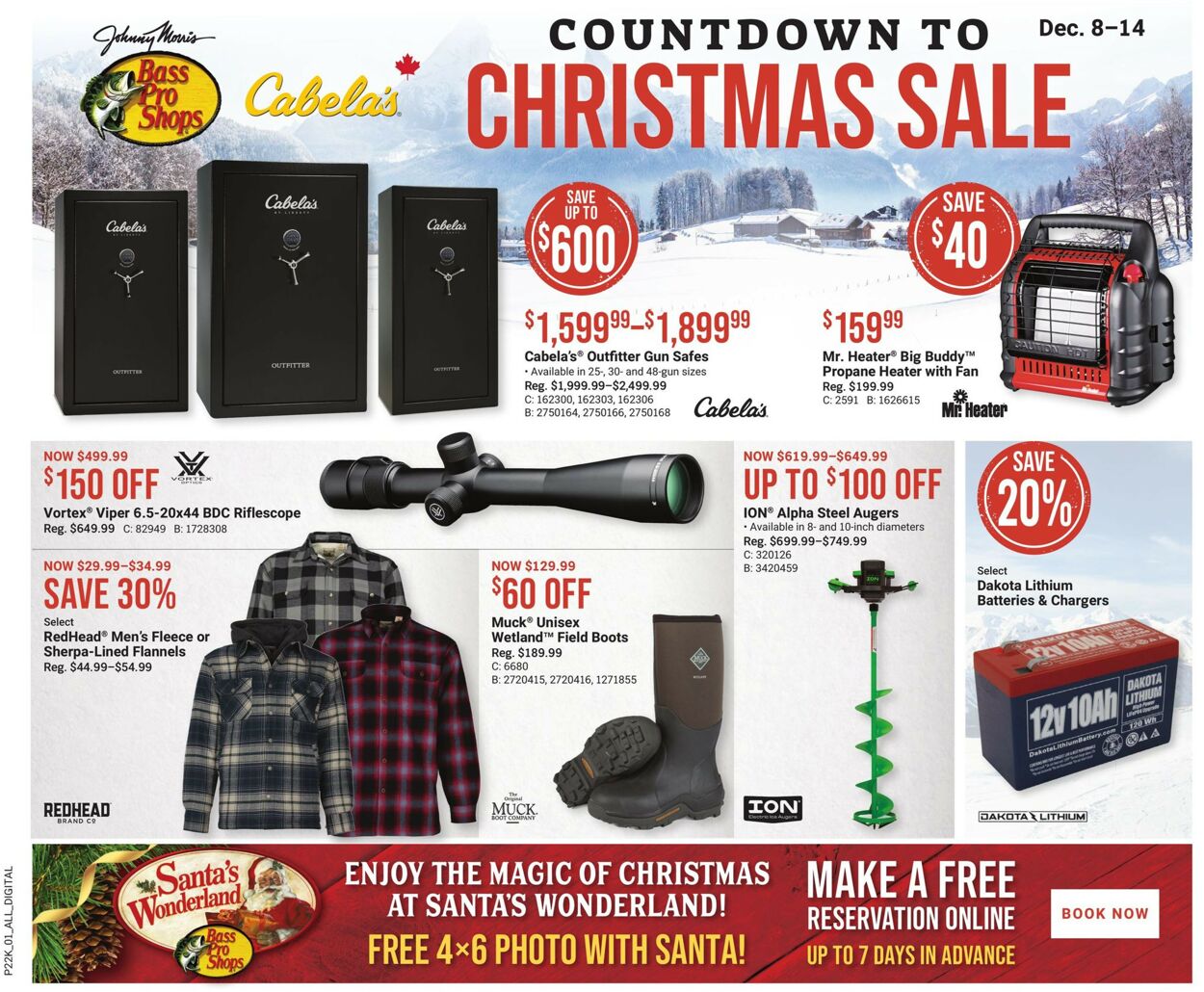 Bass Pro Flyer from 12/08/2022