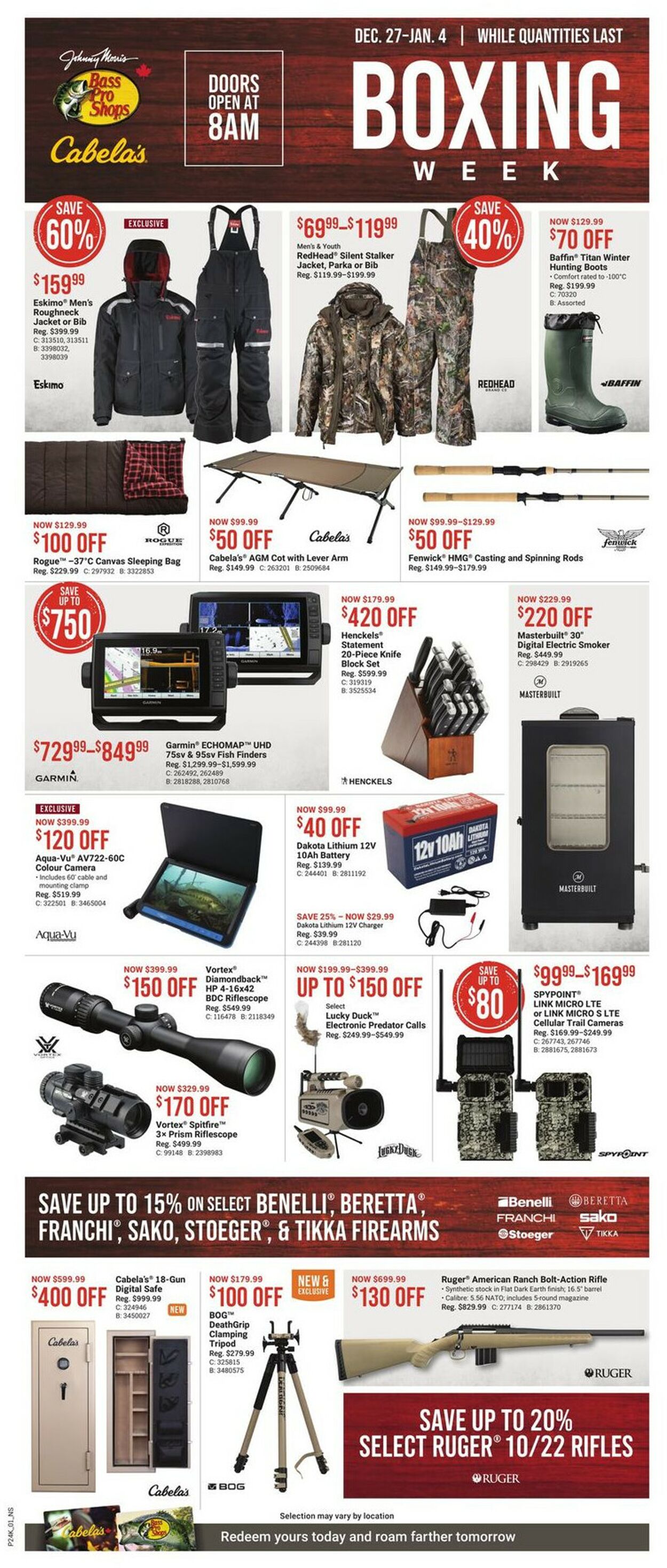 Bass Pro Flyer from 12/27/2022