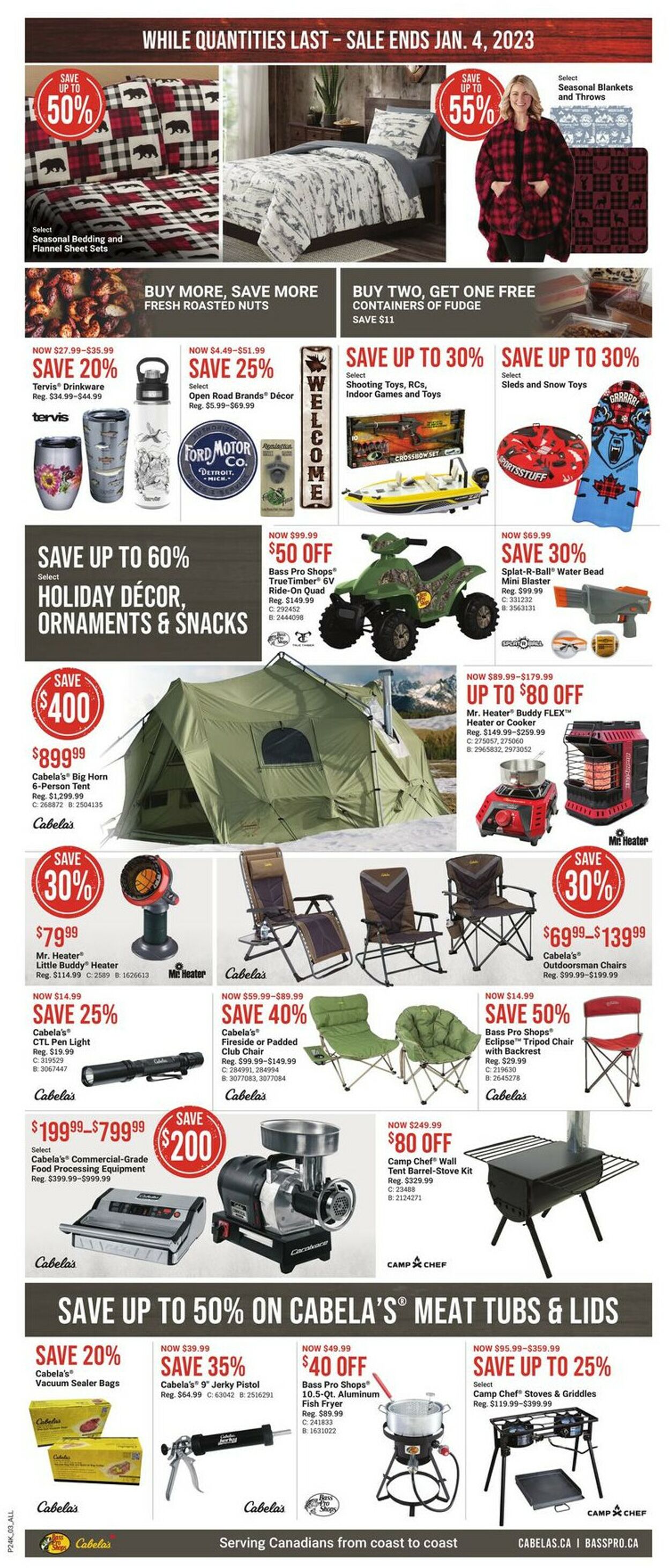 Bass Pro Flyer from 12/27/2022