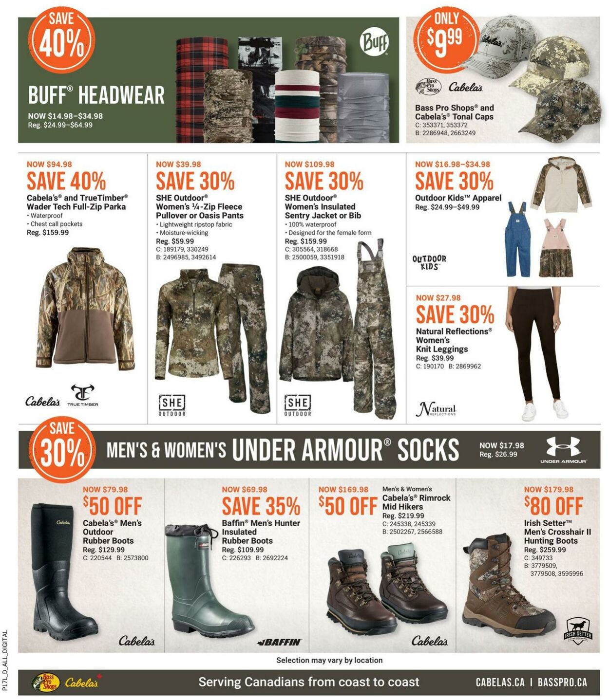 Bass Pro Flyer from 10/26/2023