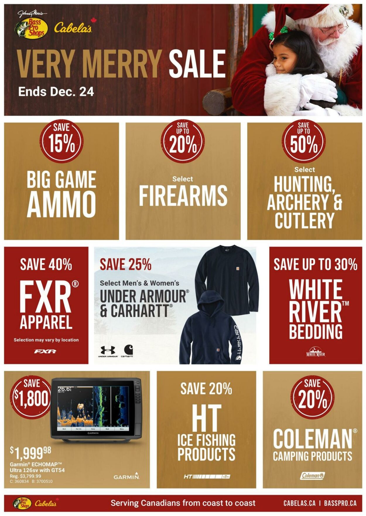 Bass Pro Flyer from 12/22/2023