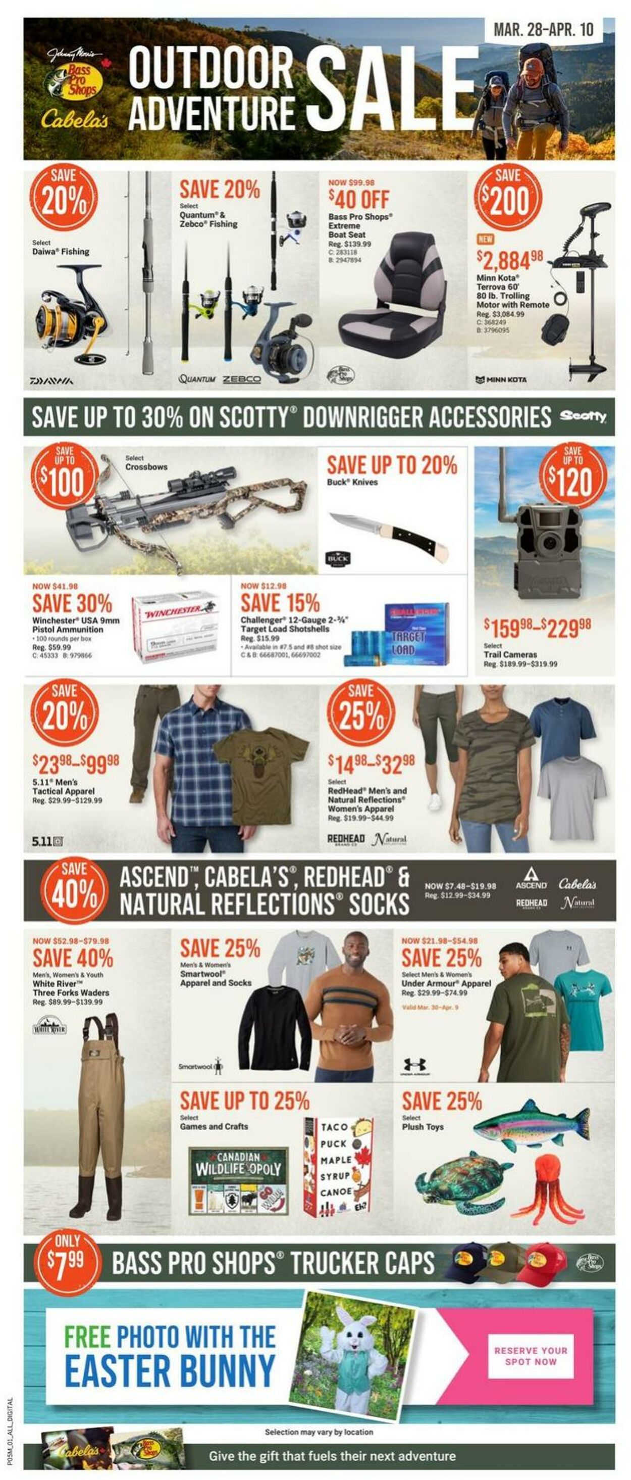 Bass Pro Flyer from 03/28/2024