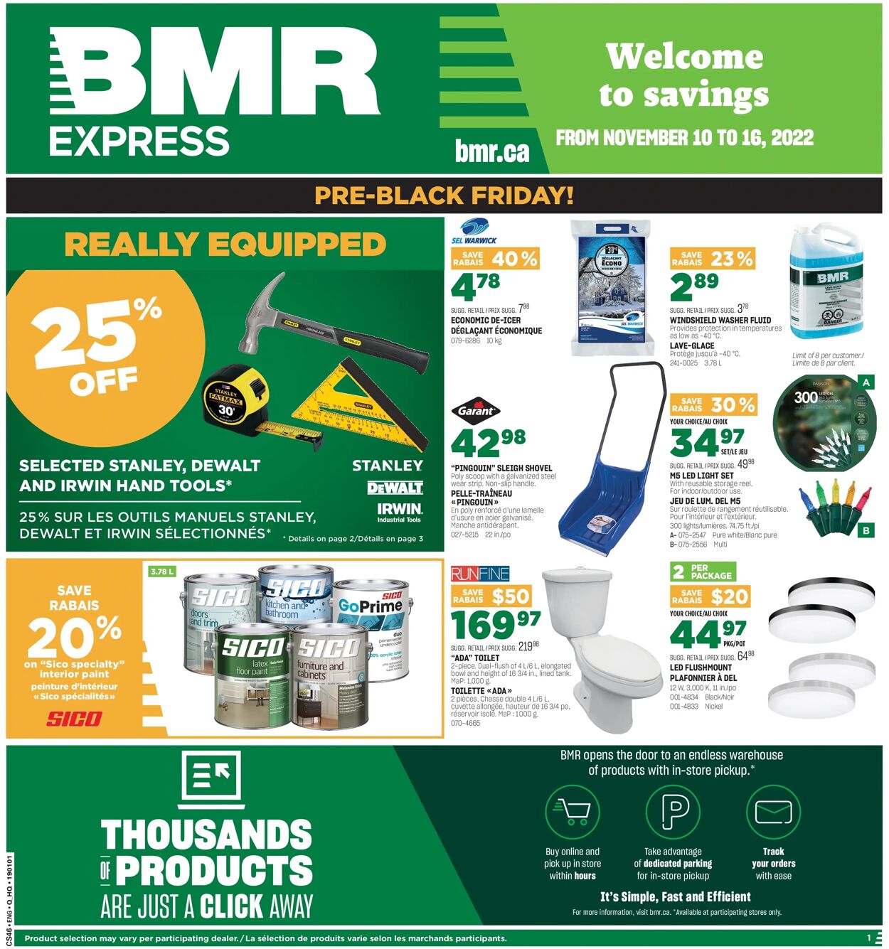 BMR Flyer from 11/10/2022