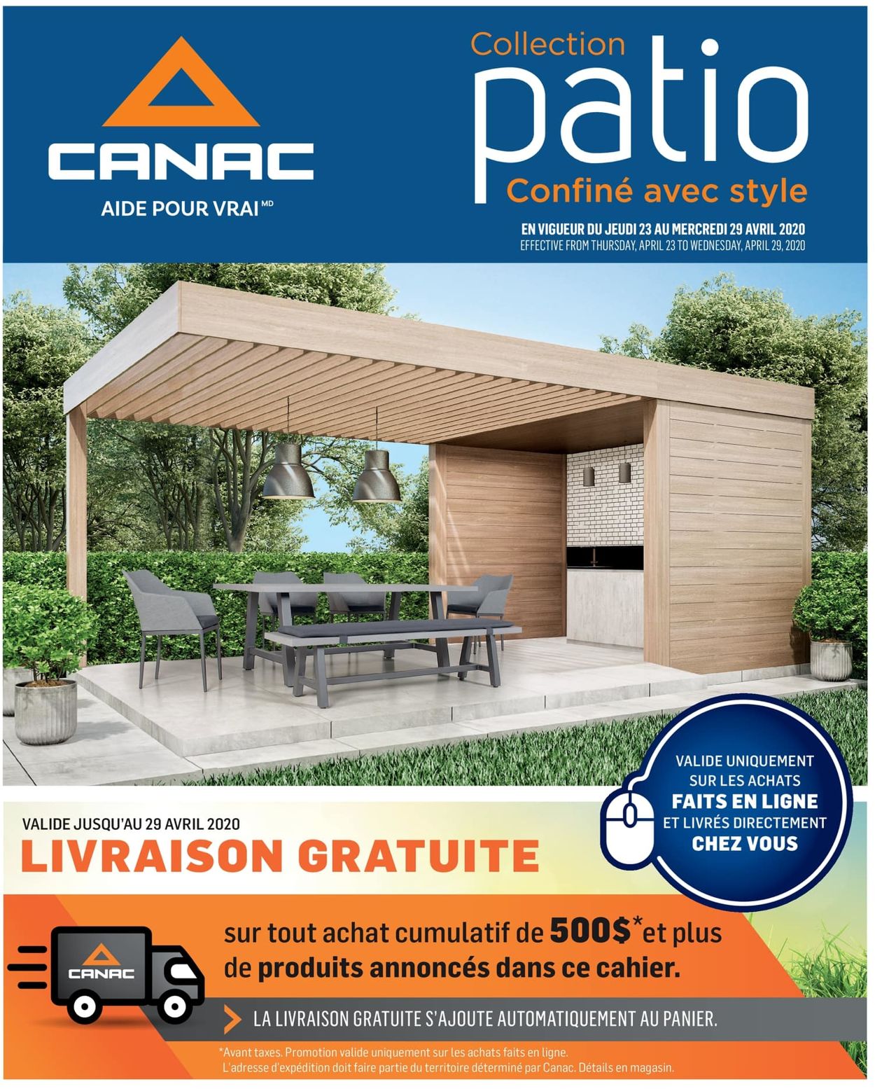 Canac Flyer from 04/17/2020