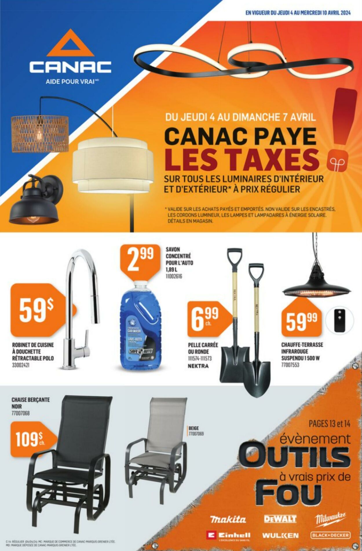 Canac Flyer from 04/04/2024