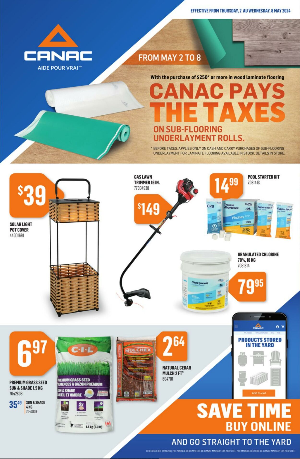 Canac Flyer from 05/02/2024