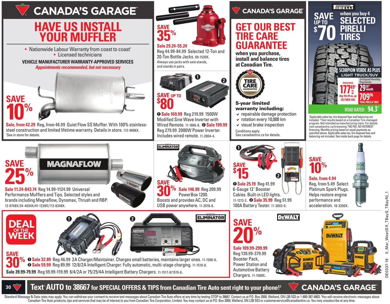 Canadian Tire Flyer from 09/06/2019