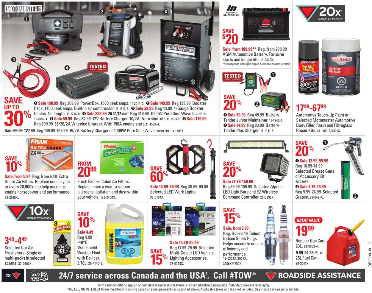Canadian Tire Flyer from 09/13/2019
