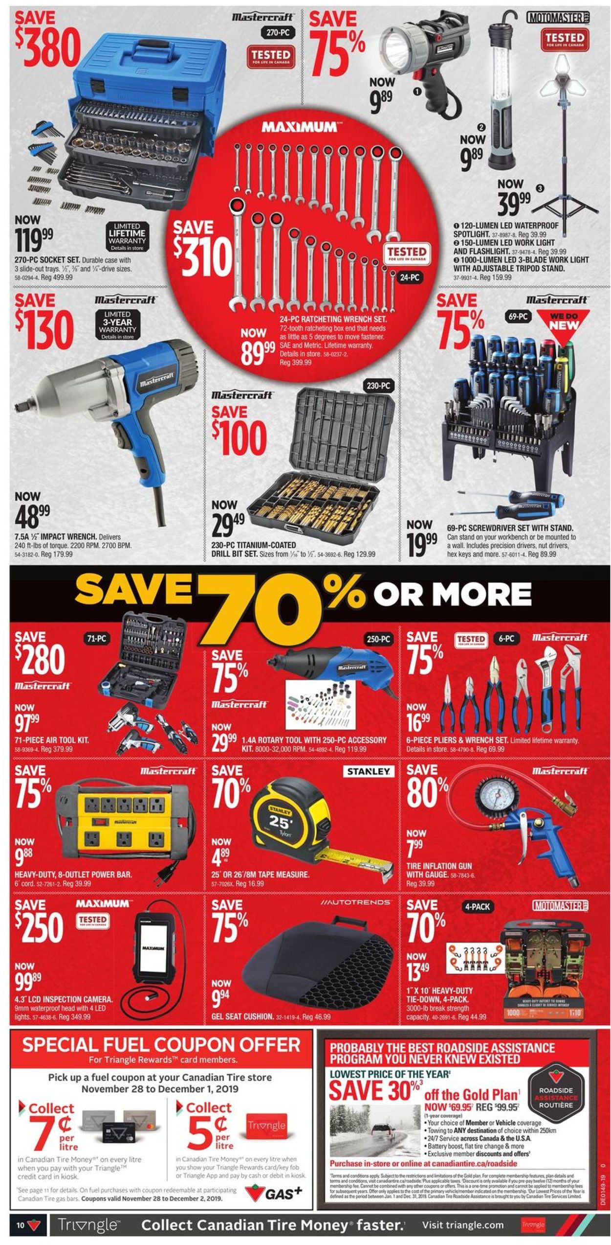 Canadian Tire Flyer from 11/28/2019