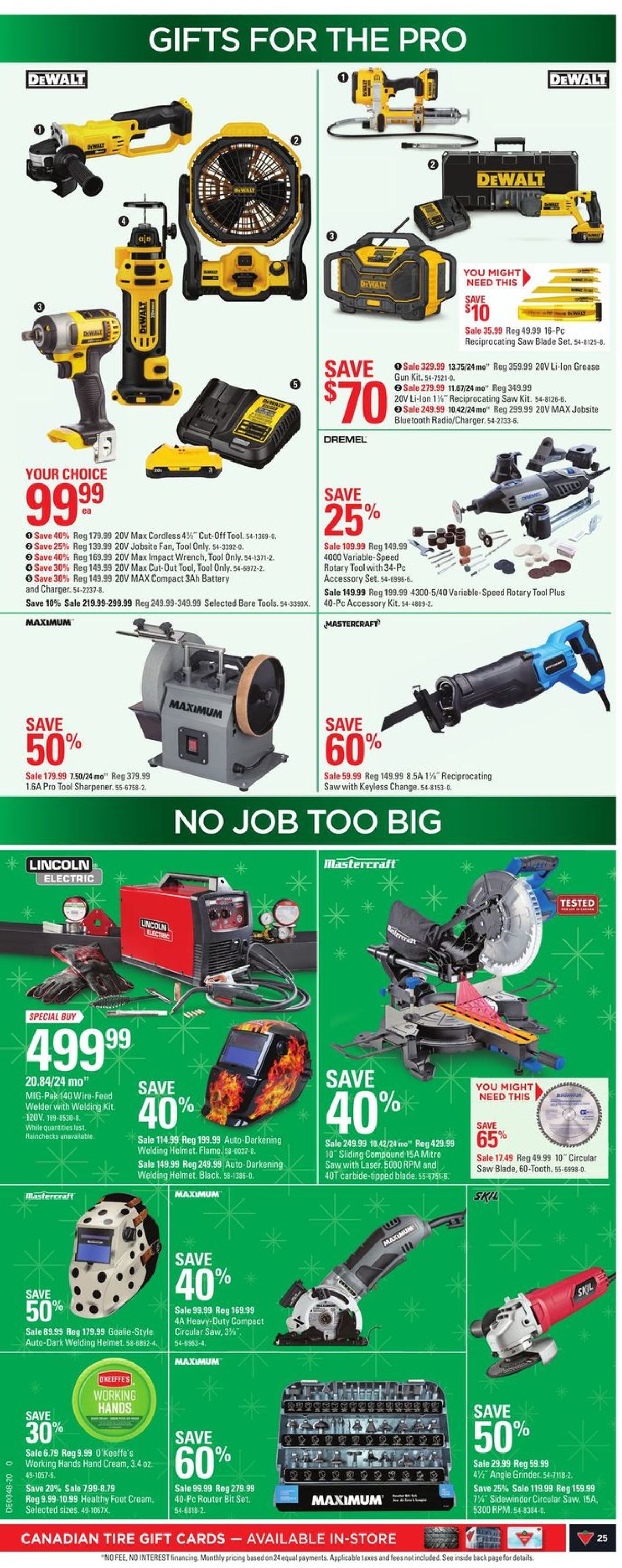 Canadian Tire Flyer from 11/19/2020