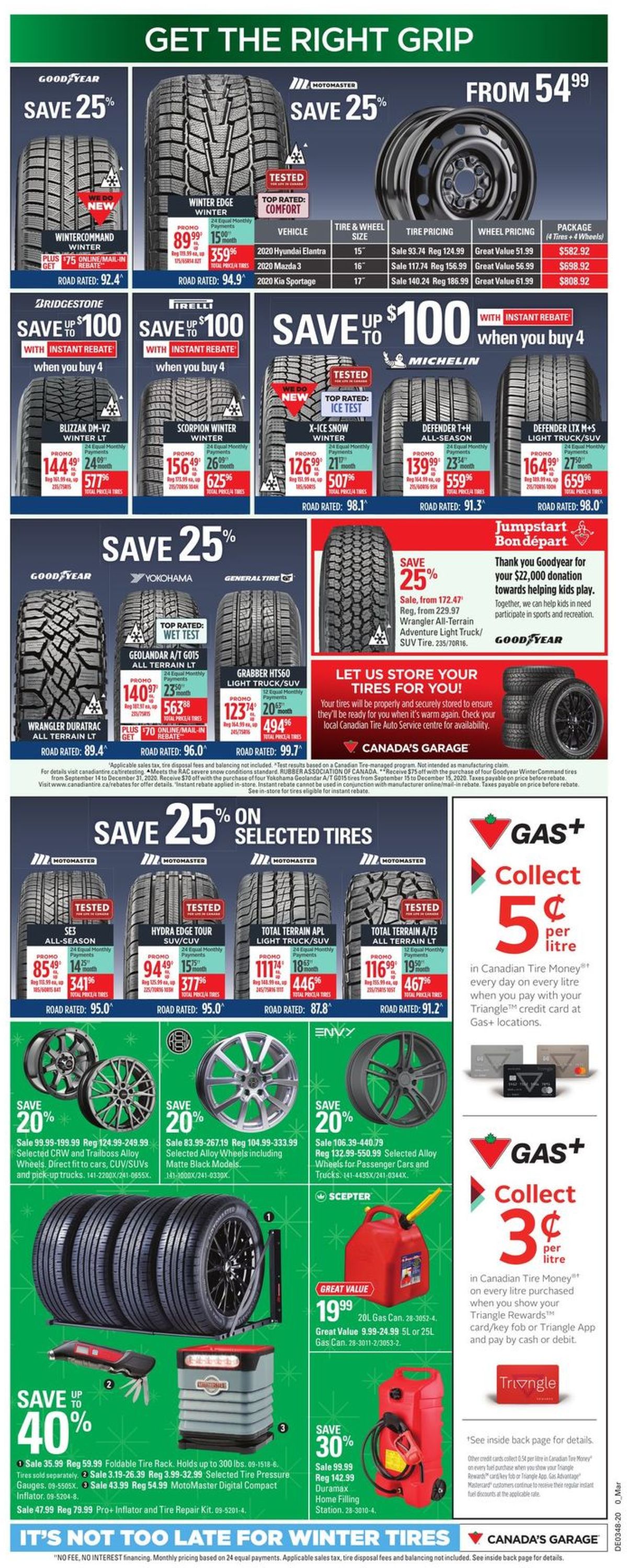 Canadian Tire Flyer from 11/19/2020
