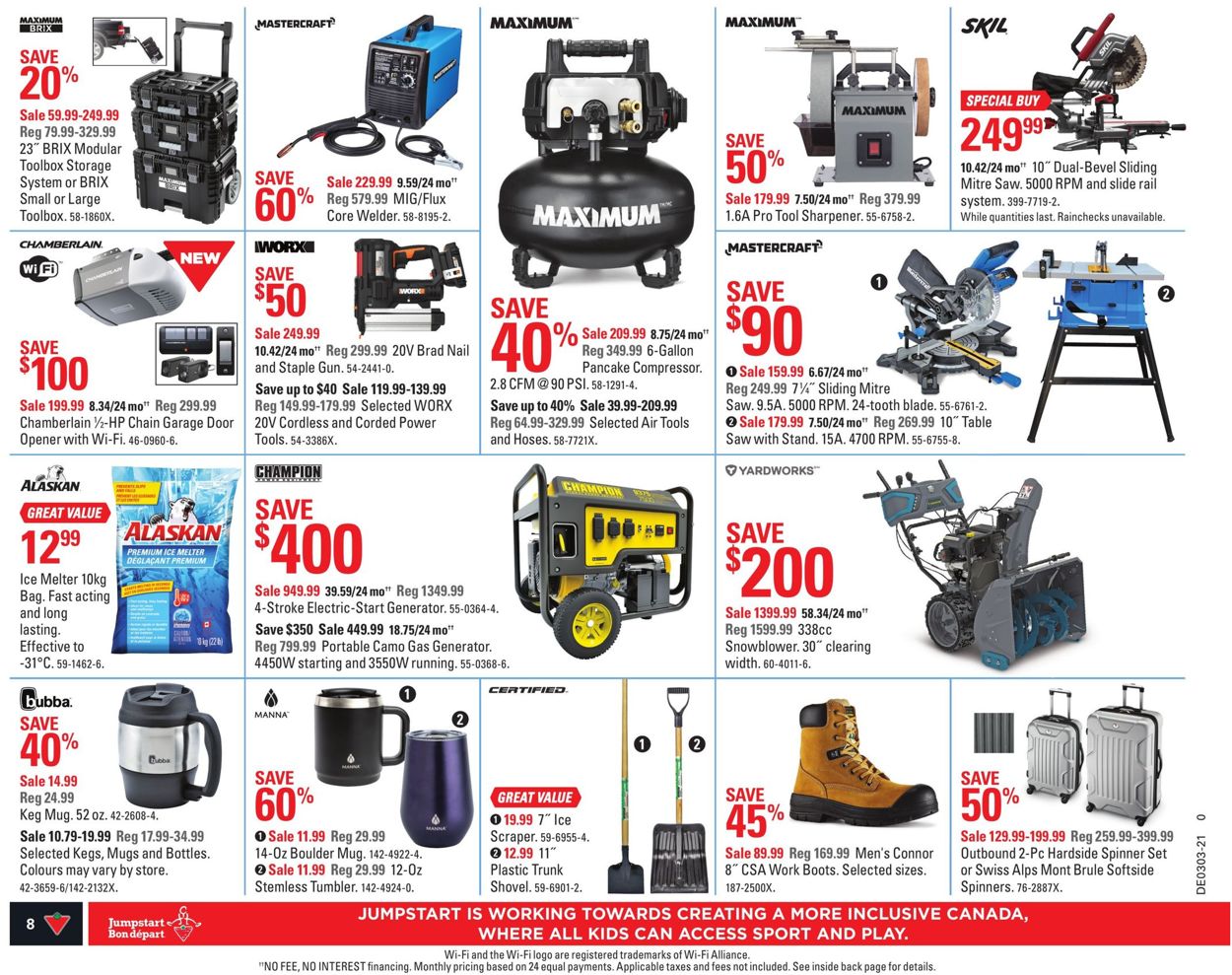 Canadian Tire Flyer from 01/14/2021