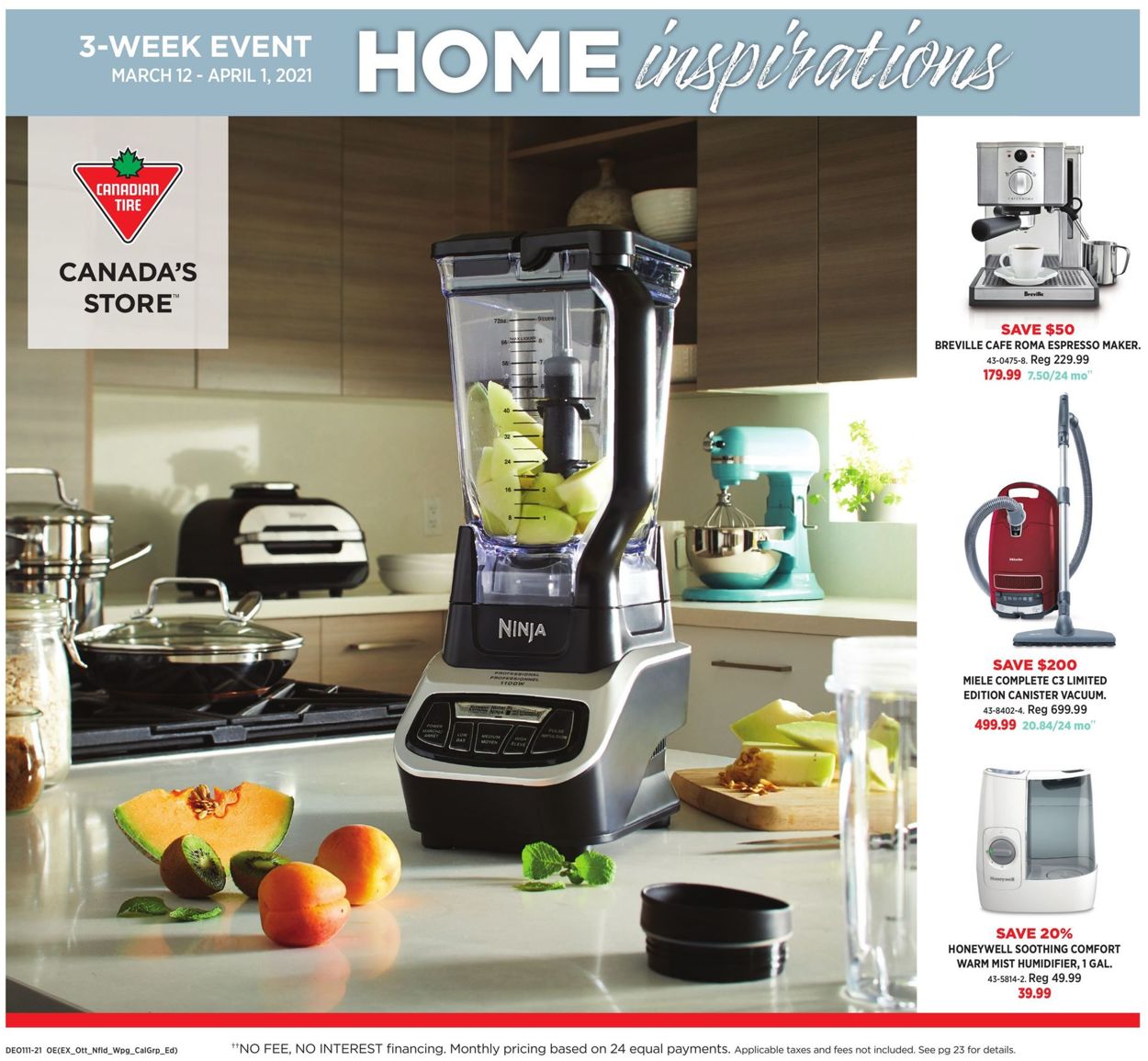 Canadian Tire Flyer from 03/12/2021