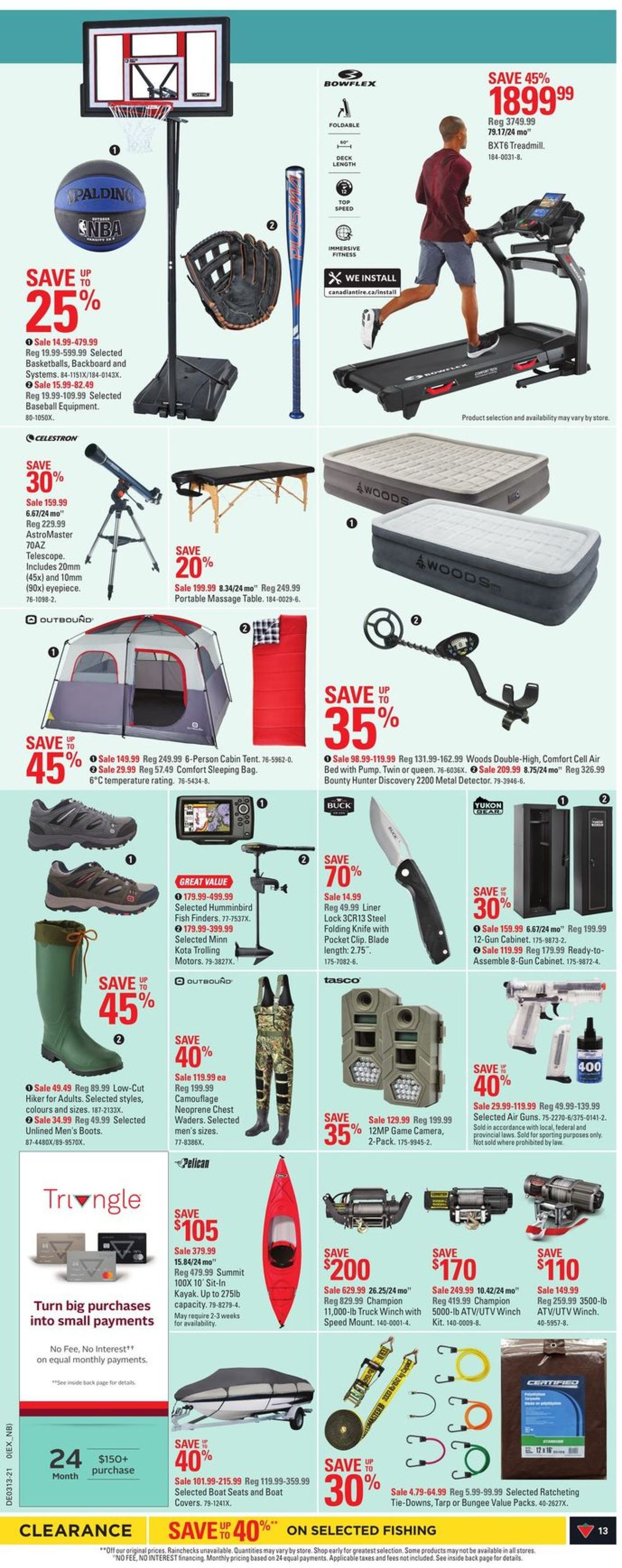 Canadian Tire Flyer from 03/25/2021