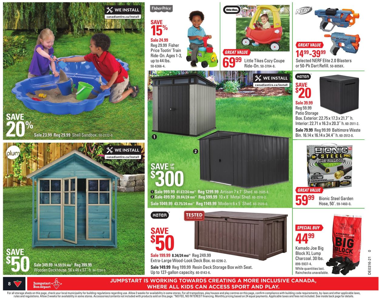 Canadian Tire Flyer from 04/15/2021