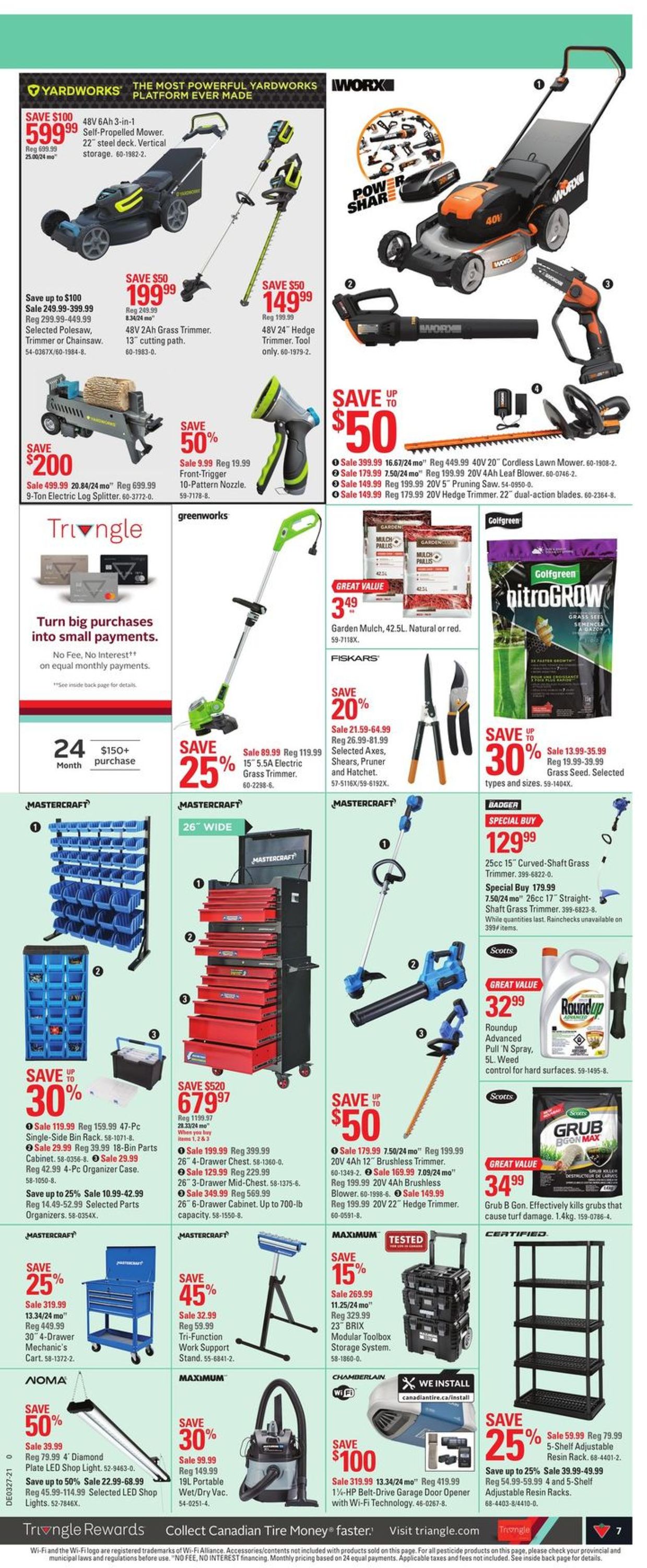 Canadian Tire Flyer from 07/01/2021